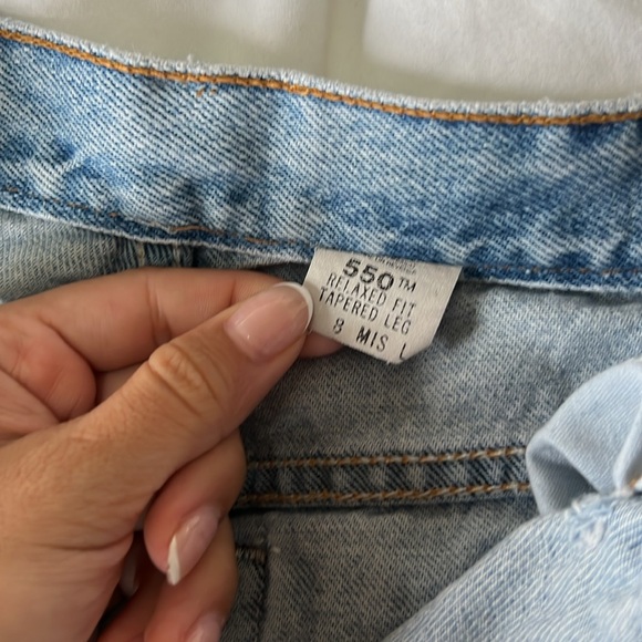 Custom Vintage Levi Straight Leg Jeans - Picture 5 of 8